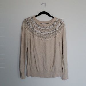 Merona Tan Sweater